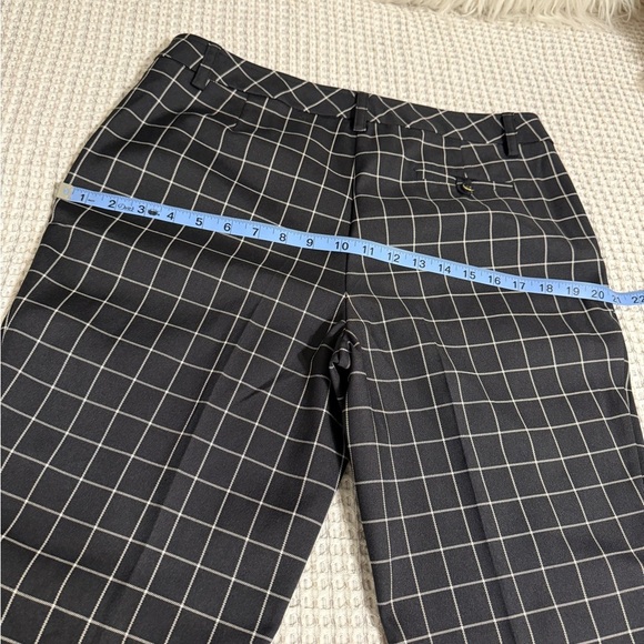 NWT Lady Hagen Black Checkered Pants Size 10 - Picture 2 of 11